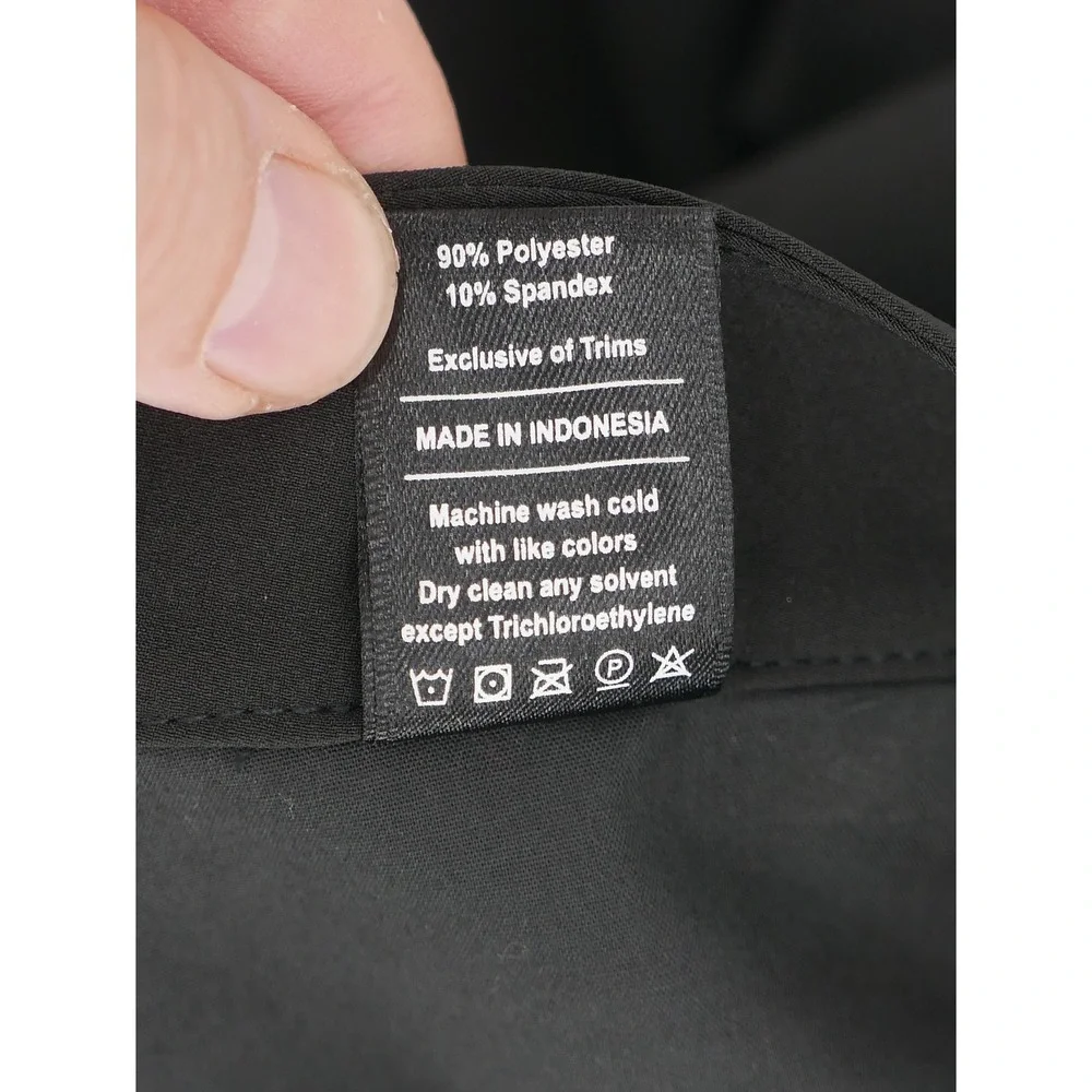 Public Rec Pants Black Performance Microfiber Stretch Chino 5-Pocket Men's 44x30